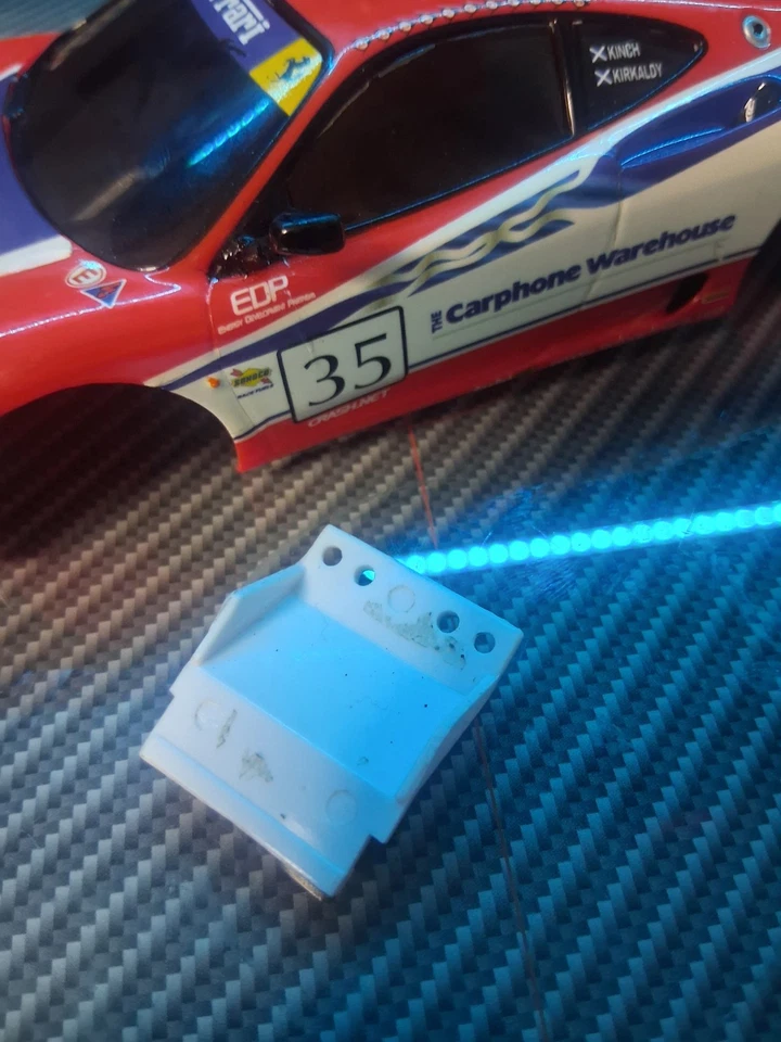 Kyosho Mini Z Ferrari 360 Modena Red Body With Body Adapter - Image 2 of 4