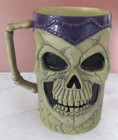 Vintage Easter Unlimited Inc Skull Plastic Beer Mug & Wine Goblet Halloween — photo 4