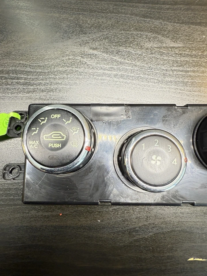 2005-09 Hyundai Tucson A/C нагреватель приборной панели температуры климат-контроль переключатель панели - Изображение 3 из 4