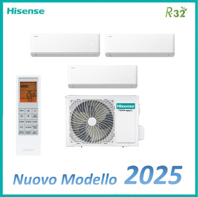 Hisense Uni Air Conditioner Probe 9+9+12 3AM W62U4RJC Wifi Inverter R32 A