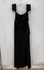 Fashion Nova Women's Black Reception Off The Shoulder Dress - Size XL NWD