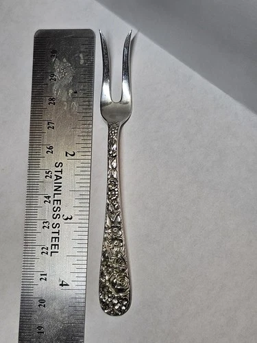 S. Kirk & Son Inc. Sterling Silver (.925) Floral Pattern Fork Tableware