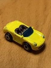 Micro Machines Porsche Boxter Convertible Yellow 1994
