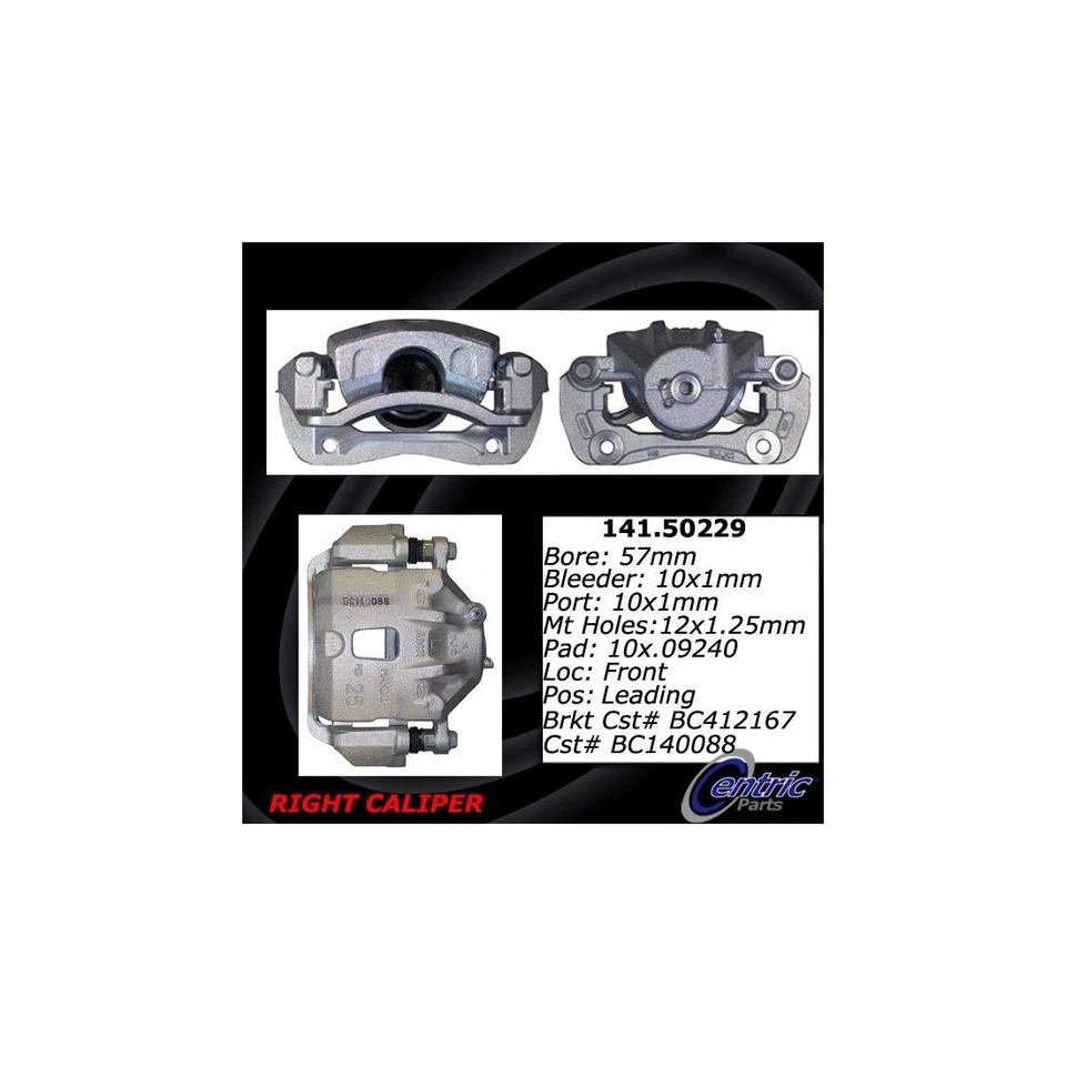 Pinza de freno de disco delantera izquierda derecha piezas centradas para Kia Soul 2010-2013 Foto 2 de 4