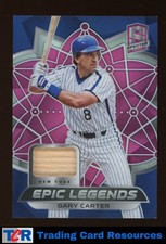 2021 Panini Spectra #EL-GC Gary Carter Epic Legends Materials Neon Pink #/20