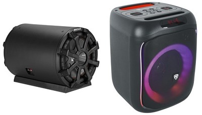 KICKER 46CWTB102 TB 10'' 800w Marine Subwoofer in Enclosure+House Party Speaker
