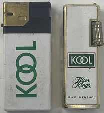 KOOL Cigarette Lighters Lot of 2 Electra XL Scorpio Filter Kings