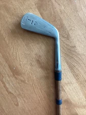 Antique Hickory Wood Shaft George Nicoll 1/driving Iron Rustless Golf Club D3