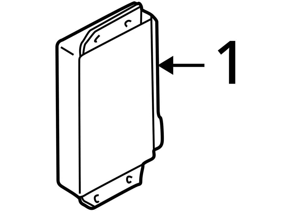 8N8962267A Theft-locking Coupe 00-02 AUDI TT 8760792 - Image 4 of 4