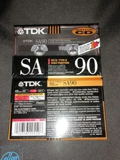 audio cassette tape blank new sealed
