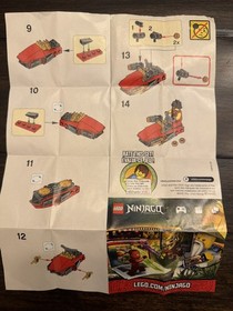 Lego Ninjago Kai Drifter 30293 Poly Bag - Complete Set Retired 