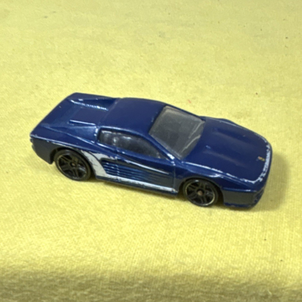 Hot Wheels Ferrari F512M Blue Diecast Car 1:64 Scale 1997 | eBay