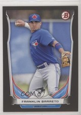 2014 Bowman Draft Top Prospects Asia Exclusive Black Franklin Barreto #TP-78 7ut