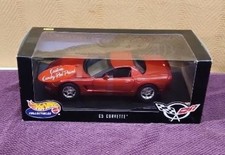Hot Wheels Collectibles Chevrolet C5 Corvette Custom Candy-Red Paint 1:18 Scale