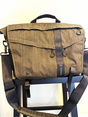 Tenba Messenger DNA 15 Padded Camera & Lens Messenger Bag Strap Gray/Black