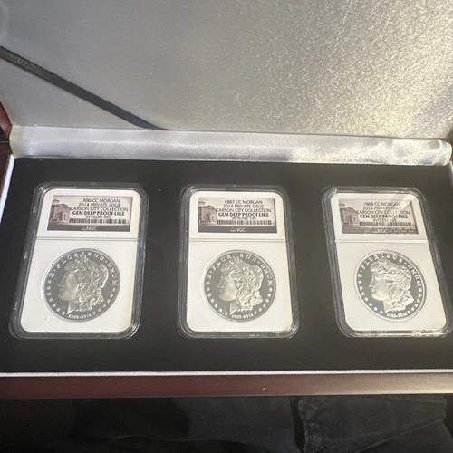1886 Cc 18 87 Cc 1888 Cc 2014 Private Issue Carson City Collection gem proof ￼