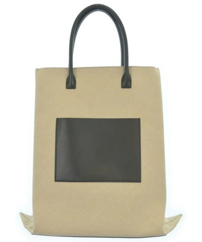 JIL SANDER Jil Sander Tote Bag Women's - Off-White x Black