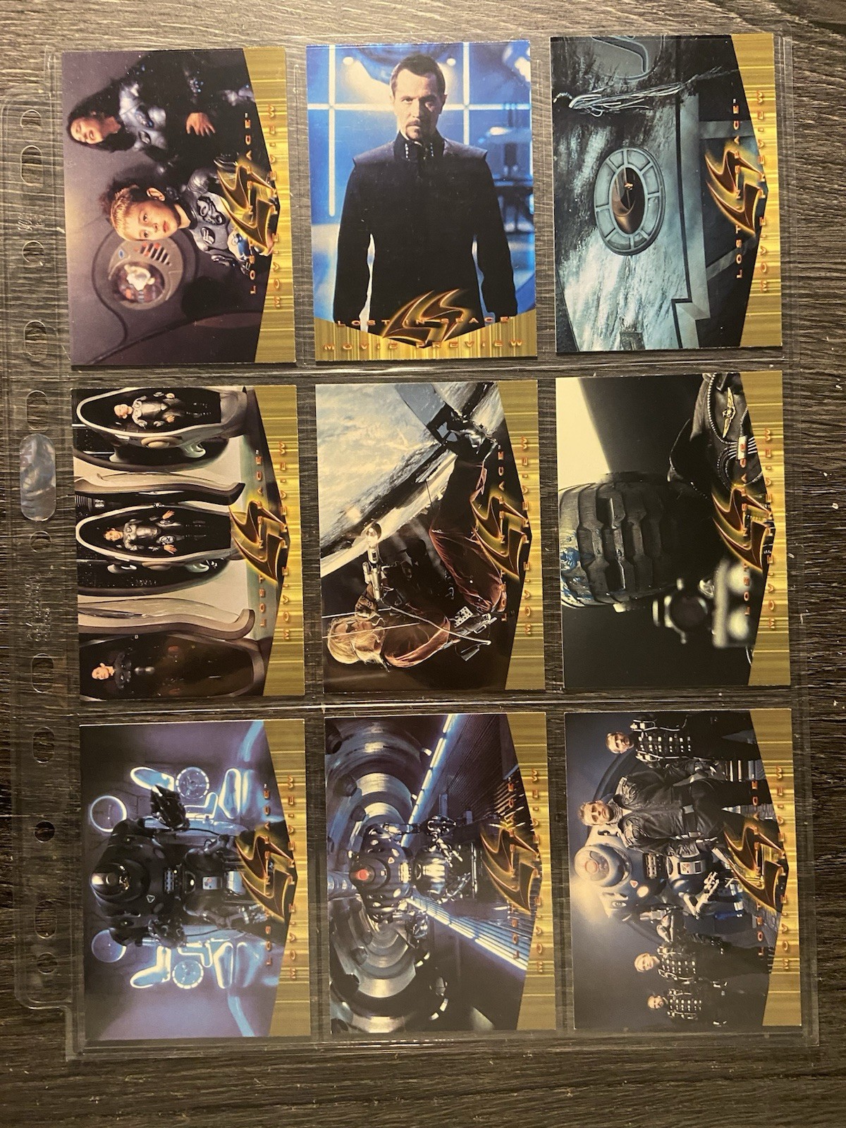 Lost In Space The Classic Series Complete Movie Preview Chase Card Set M1-9