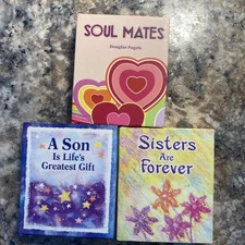 Blue Mountain Arts Little books set of 3-SOUL MATES, SON GREATEST GIFT, SISTERS