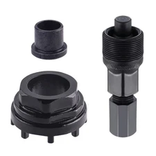Bicycle Bottom Bracket Tool with Eightjaw Socket for Drivetrain Repair
