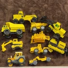 ZEE/TONKA Brand Metal/Plastic Construction Vehicles Plus 2 Unbranded Lot Of 10