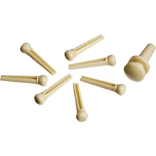 D'Addario Planet Waves ABS Bridge/End Pin Set Ivory