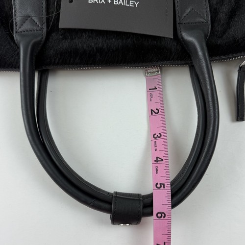Brix & Bailey schwarz wandelbar Leder Rucksack Handtasche Tasche Neu mit Etikett NEU UVP $ 160 - Bild 10 von 10