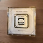 Geiger Edelmetalle Original 50 gram .999 Fine Silver Bar In Assay Security Line