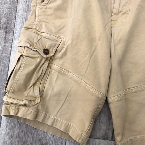 American Eagle längere Länge Cargoshorts Herren 36 x 11" khaki extrem flexibel - Bild 8 von 12