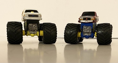 PAAR 1990 Galoob Micro Machines "Tuff Trax" Monstertrucks (MM & kein Problem) - Bild 3 von 14