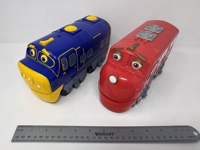 Chuggington Wilson & Brewster RC Trains Learning Curve TOMY 2010 9  No Remote