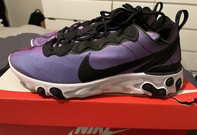 Nike React Element 55 Premium Sunset UK8 UK