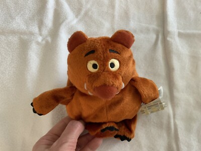 VTG NWT Mattel Disney Star Beans Toy Story 2 Bear Critter Brown Plush 7 