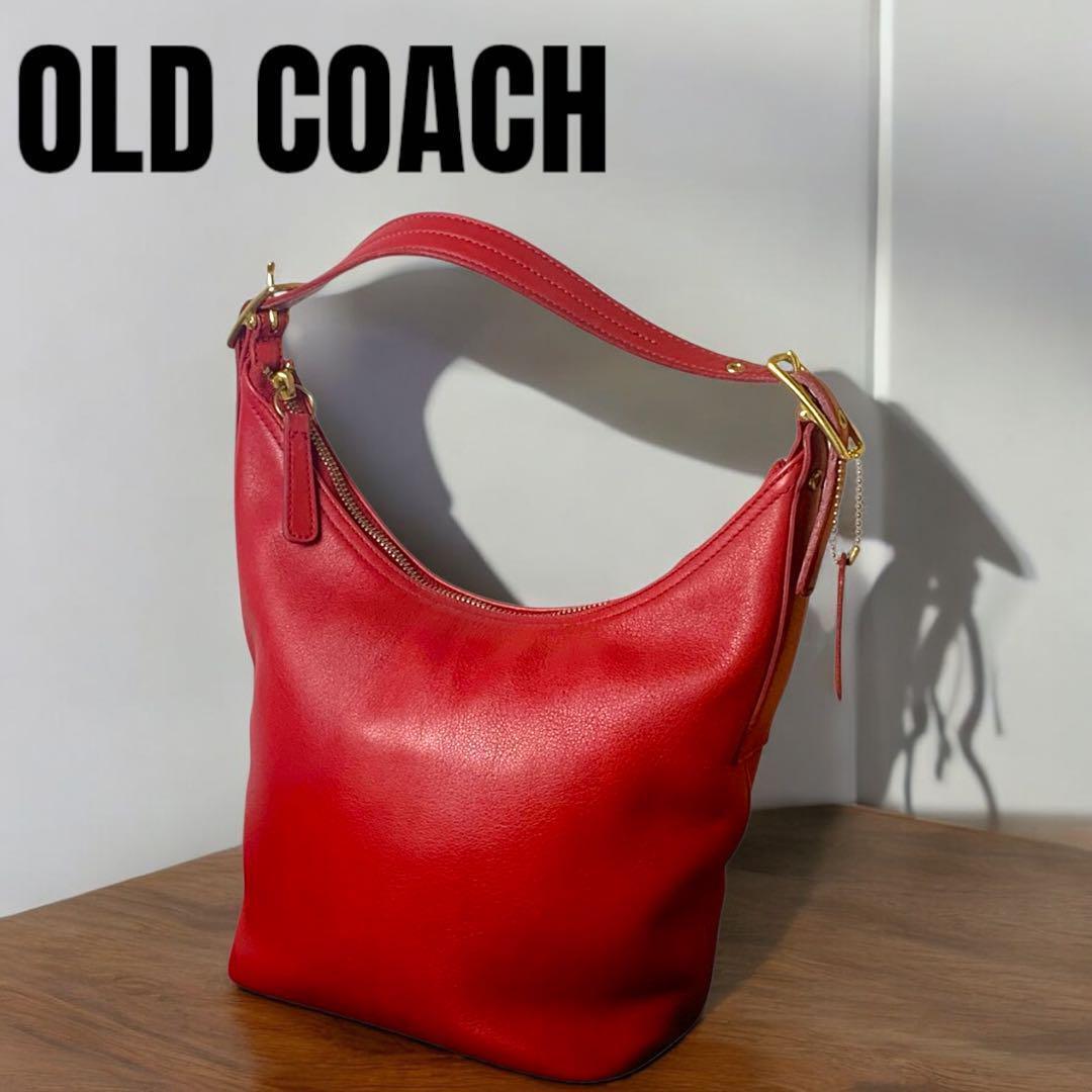 Old Coach Vintage One Shoulder Bag Red | eBay Old Coach Vintage One Shoulder Bag Red | eBay