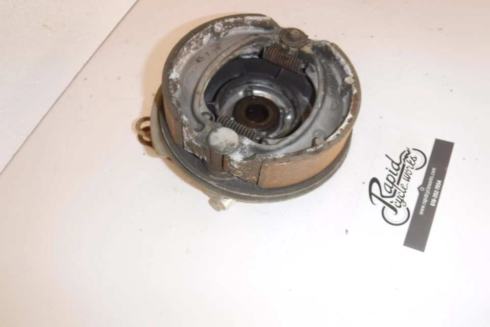 1971 honda sl175 OEM REAR DRUM BRAKE - Image 3 of 4