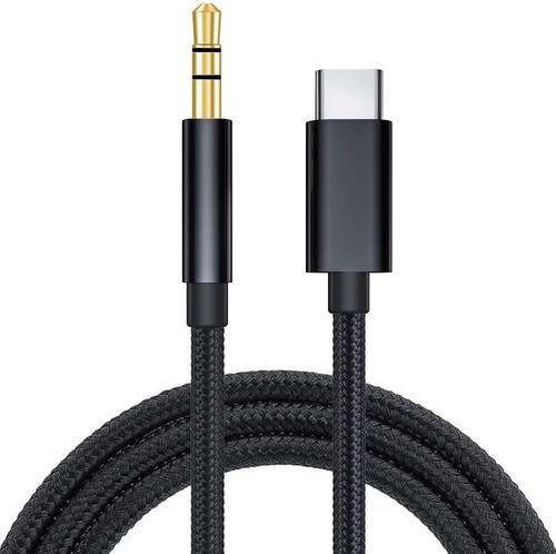 Type C to Aux Cable USB Type-C Male To 3.5mm Cord Car AUX Music Audio Adapter - Picture 16 of 20