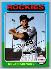 2019 Topps Archives 1975 Design Nolan Arenado #179 Colorado Rockies Free Ship 