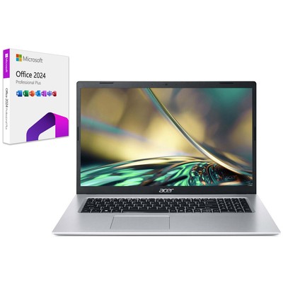 Acer A317 Core i5-1235 4,4GHz 17,3 32GB RAM 4TB SSD Iris Xe Win 11 Office Pro