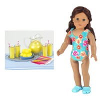 Sophia's 18 Doll Aqua Tank Bathing Suit & 9 Piece Lemonade Set on sale Sophia's 18 Doll Aqua Tank Bathing Suit & 9 Piece Lemonade Set on sale