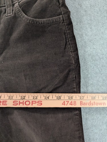 NYDJ Jeans Womens Size 0P Brown Corduroy Comfort Classic Flared Leg Made in USA - Picture 5 of 13