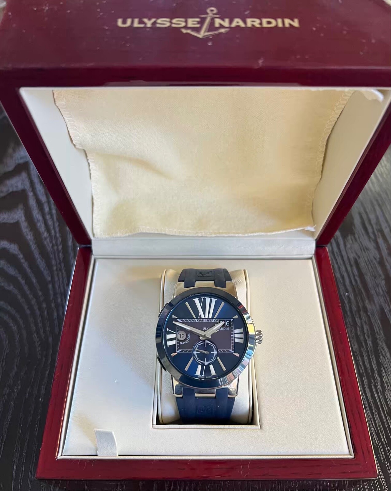 Ulysse Nardin Executive Dual Time 243-00-3/43