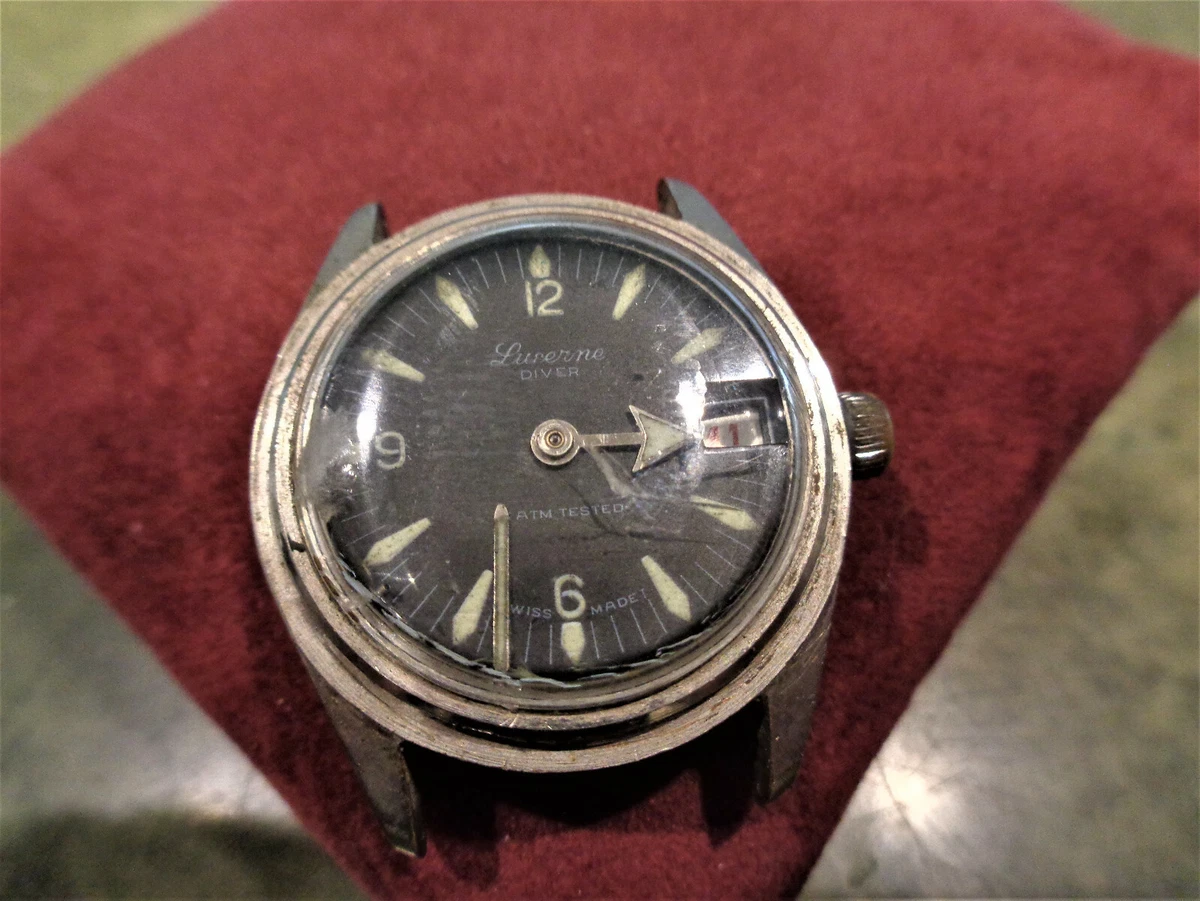 Vintage dive top watches ebay