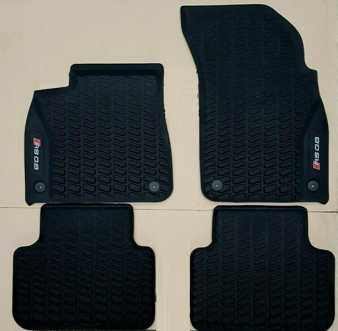 Audi RSQ8 All-Weather Floor Rubber Mats Full SET 4M8061221B 041 
