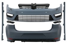 Bodykit für VW Golf 7 12-17 Stoßstange Gitter Seitenschweller Diffus R-line Look