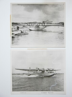 Vtg SIKORSKY S-42 FLYING BOAT Pan American World Airways + China