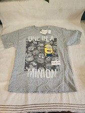 Despicable Me2 One In A Minion Graphic Short Sleeve T-shirt Child Size M