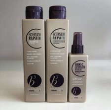 Brazilian Blowout b3 Extension Repair Shampoo Conditioner Refresh Spray Trio