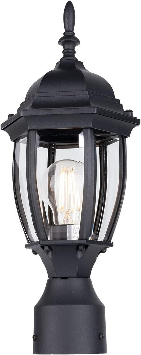 Durable Outdoor Post Light Pole Lantern - Rust-Proof