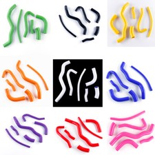 FOR 2002-2015 Suzuki DRZ400 DRZ400S DRZ400SM Silicone Coolant Radiator Hose Kit