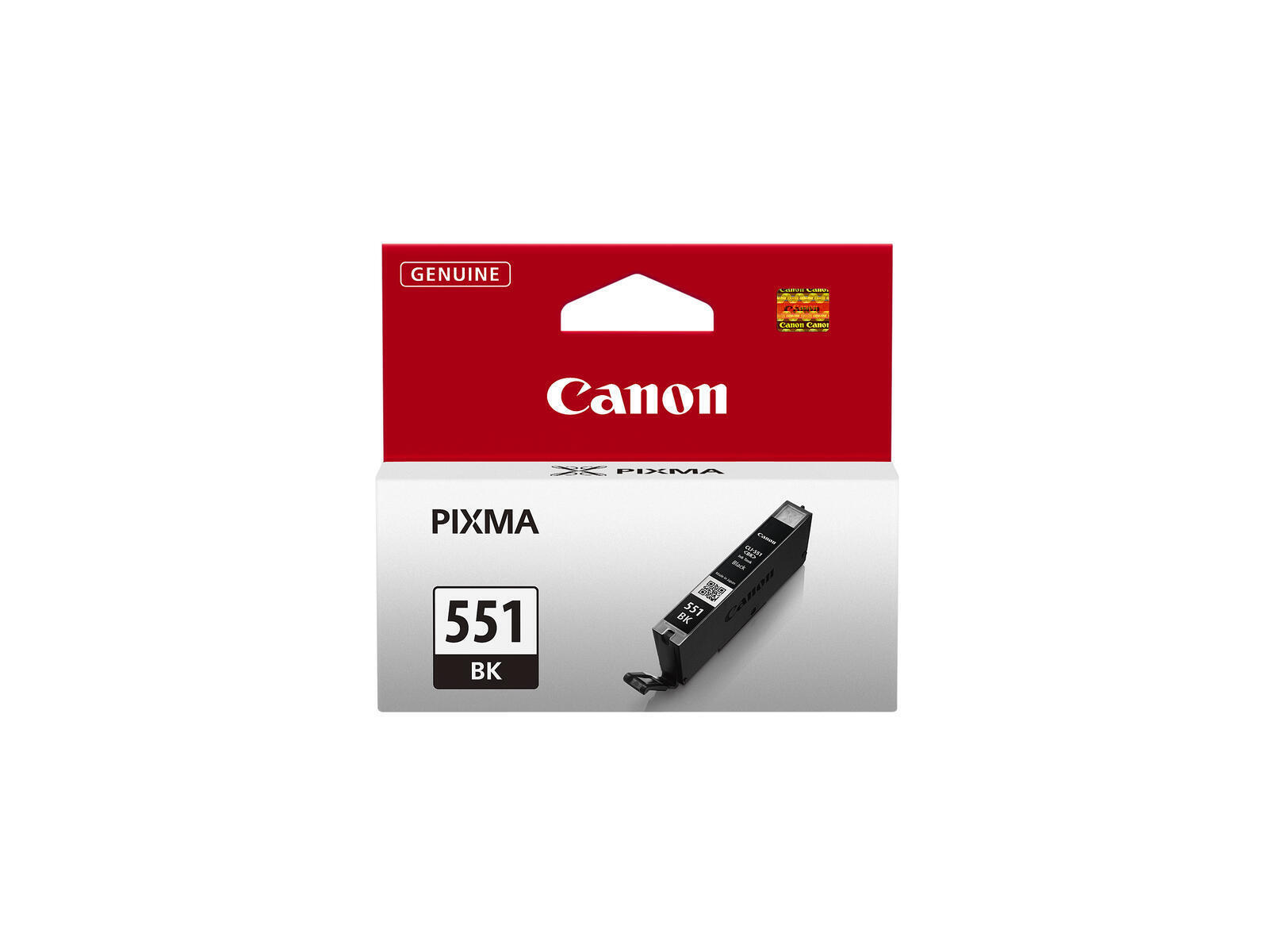 Оригинальный патрон Canon CLI-551BK Druckerpatrone - schwarz 350 мм
